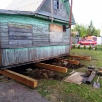 Замена фундамента дома 4х5 в Череповце